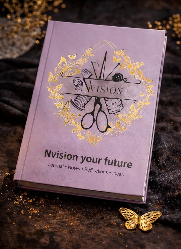 Nvision Your Future pink Hardcover Journal