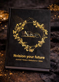 Nvision Your Future Black Hardcover Journal Matte